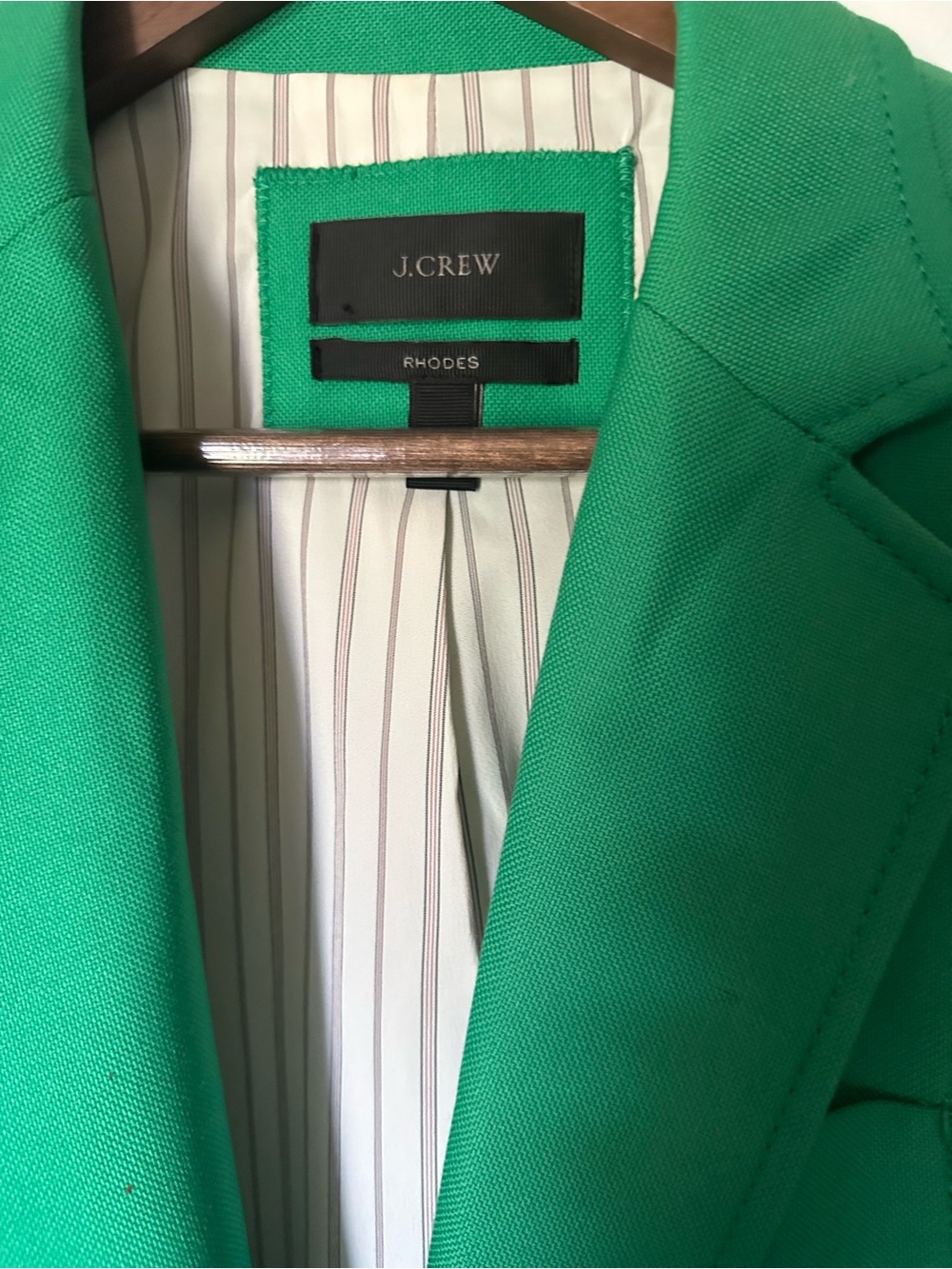 J. Crew Vibrant Green Rhodes Blazer - Picture 2 of 2